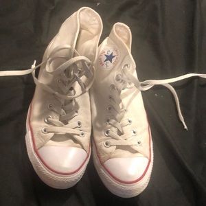 White high top converse